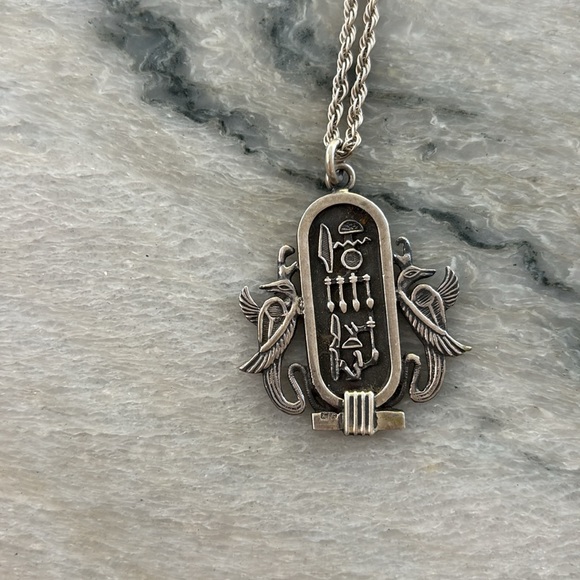 Egyptian Cartouche Necklace - Picture 2 of 3